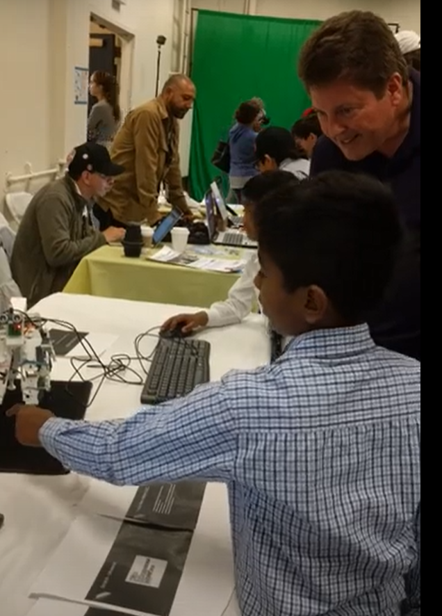 Maker Faire 2018 technology demonstration